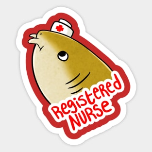 Sharks With Hats - Nurse Shark Sticker